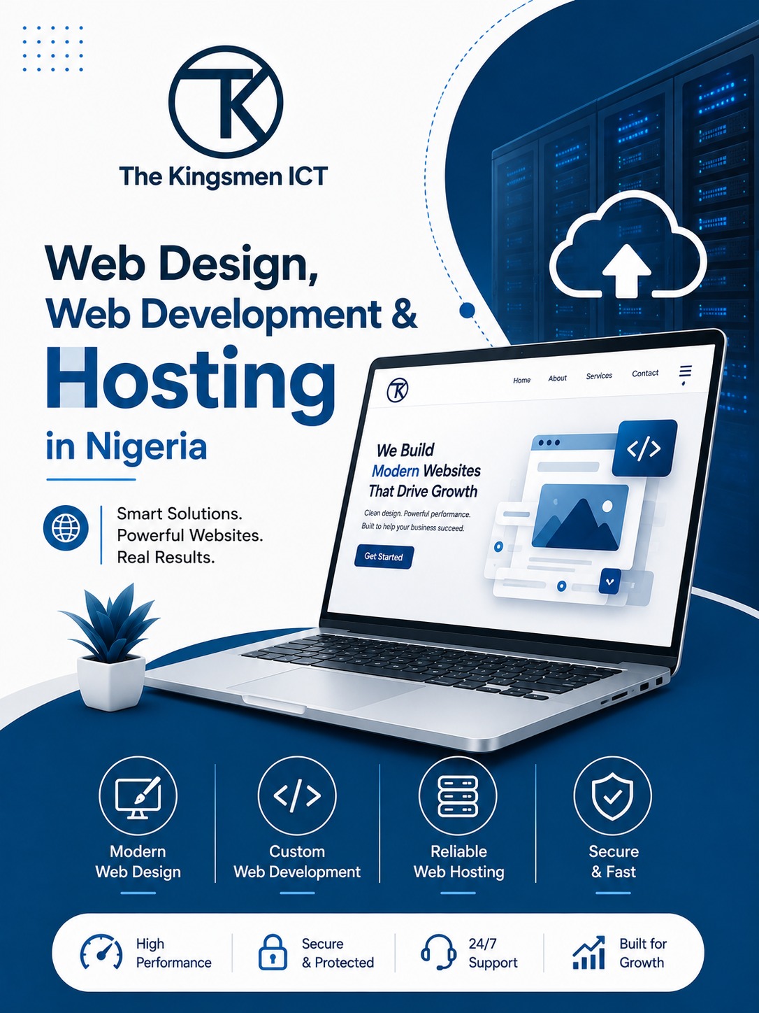 Web design, web development and hosting services in Nigeria